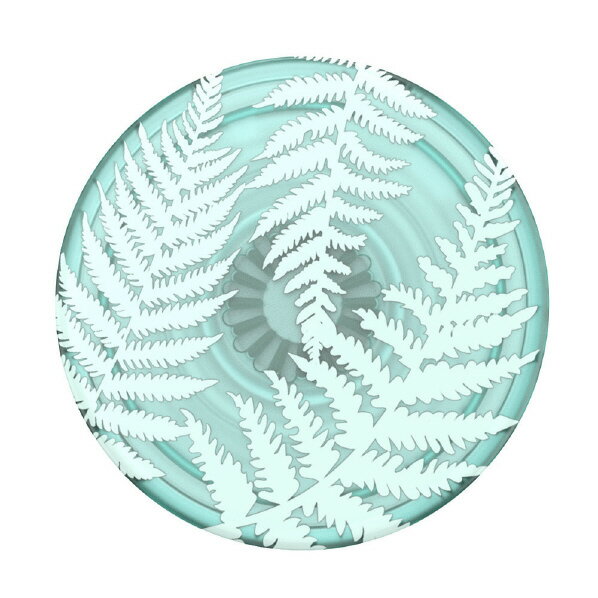 楽天エディオン　楽天市場店PopSockets スマホグリップ Plant Translucent Fern 806201 [806201]【MYMP】