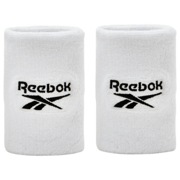Reebok スポーツリストバンド(ロング) ホワイト RASB-11025WH [RASB11025WH]