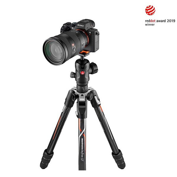 Manfrotto befree GT カーボンT三脚キット ソニーαカメラ専用 MKBFRTC4GTA-BH [MKBFRTC4GTABH]