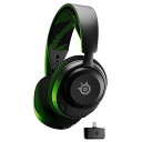 [SteelSeries ゲーミングヘッドセット Arctis Nova 4X(RE) 61646J [61646J]] の商品説明●マルチプラットホームのワイヤレスヘッドセットエントリーモデル。●2.4Ghzの超低遅延ワイヤレス搭載。PC、PlayStation、Switch、X-BOX・モバイルデバイスなど様々なデバイスで使用可能。●Nova Acoustic System (迫力のサウンドと没入感)● 忠実度の高いフルカスタマイズされた40mmオーディオドライバー。●360度空間オーディオ対応。●世界初のパラメトリックイコライザーを採用した独自のSteelSeries GGソフトウェア機能「Sonar」により、各ゲームや用途に合わせた調整・プリセット設定が可能。● AIノイズキャンセリングマイク-クリアな音声を実現。● 2.4Ghzの超低遅延ゲーミングヘッドセット-ドングルを使用することでPC、PlayStation、Switch、X-BOXなど様々なデバイスでの使用が可能。●重さわずか267gで最高のフィット感。● USB-C 急速充電対応-15分の充電で6時間、フル充電で最大36時間稼働。[SteelSeries ゲーミングヘッドセット Arctis Nova 4X(RE) 61646J [61646J]]のスペック●USB-C 急速充電対応●15分の充電で6時間、フル充電で最大36時間稼働●質量:267g○初期不良のみ返品可