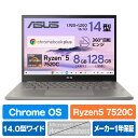 ASUS（エイスース） ASUS Chromebook CM34 Flip (CM3401) CM3401FFA-LZ0211 ジンク