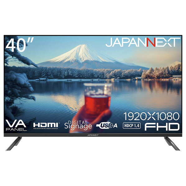 JAPANNEXT 40型液晶ディスプレイ JN-V40TFHD-U [JNV40TFHDU]