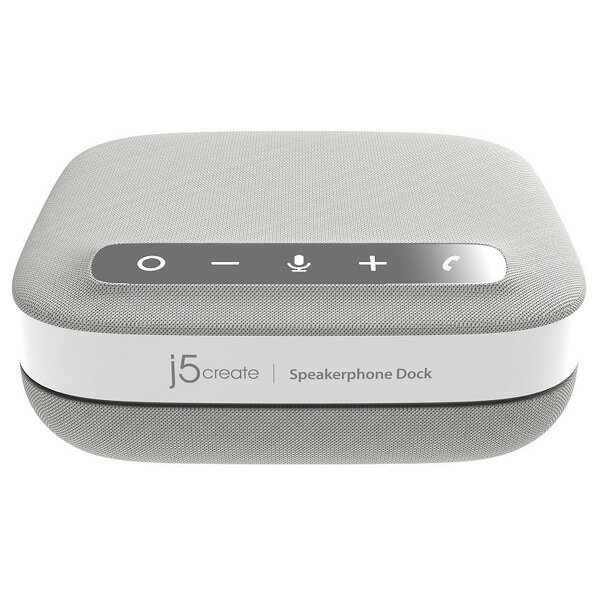 j5Create Bluetooth Speakerphone with USB-C 8in1 ドッキングステーション JCDS335 