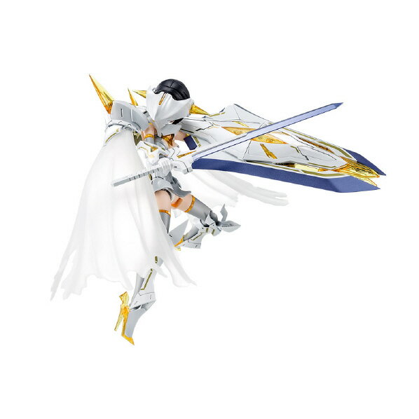 [コトブキヤ KP634R BULLET KNIGHTS エクスキューショナー BRIDE KP634Rエクスキユ-シヨナ-BRIDE [KP634Rエクスキユ-シヨナ-BRIDE]] の商品説明●「BULLET KNIGHTS エクスキューショナー」をベースにM.S.G「ナイトマスターソード」を組み合わせる事で更にバリエーション豊かなカスタムが体験できるセット。●可動美少女素体にウェポンやアーマーを装着して楽しむ組み立て式プラモデルシリーズです。●素体は浅井真紀氏設計による“マシニーカ”を採用、本作でも腰〜モモがボリュームアップされたパーツが付属します。●デザイナーはイセ川ヤスタカ氏が担当!また色替えに留まらず新表情に変更。●繊細なアイプリントデータ作成はメガミデバイスディーラーでお馴染み雨間氏が担当。【付属品/ギミック】●スカルマサカーをナイトマスターソードに、ダークカラーをパールホワイトに変更し、神聖なイメージに生まれ変わりました。●浅井真紀氏による新開発モモパーツは見た目のボリュームアップだけでなく外側の開く新ギミックを搭載、アーマー装着状態でも綺麗に脚を組ませることができポージングの幅が大きく向上しました。●新規デザインの3種の塗装済み顔パーツが付属。ボーナスパーツとして「両目隠れ」前髪も付属しますのでお好みでヘアアレンジを楽しむ事ができます。●処刑人(エクスキューショナー)をモチーフにした「武装モード」と、アーマーを脱いだ「素体モード」をパーツ差し替えで再現できます。●“マシニーカ”素体驚異の可動範囲で、武器構えポーズや座りポーズが自然にキマります。●多彩な武器パーツ、ジョイントパーツが付属。色々なコンバットシーンを想定して遊ぶことができます。●各部に配置された3mm径の穴により既存『M.S.G』『フレームアームズ』『フレームアームズ・ガール』『ヘキサギア』『創彩少女庭園』シリーズの武装と併用が可能。●瞳、マーキングなどのデカールが付属。●(C) KOTOBUKIYA (C)Masaki Apsy (C)Toriwo Toriyama[コトブキヤ KP634R BULLET KNIGHTS エクスキューショナー BRIDE KP634Rエクスキユ-シヨナ-BRIDE [KP634Rエクスキユ-シヨナ-BRIDE]]のスペック●対象年齢:15歳以上●全高:約15.0cm○返品不可対象商品