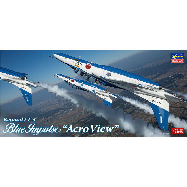 ハセガワ 1/72 川崎 T-4 ブルーインパルス ’’Acro View’’ SP593T4ブル-インパルスACROVIEW [SP593T4ブ..