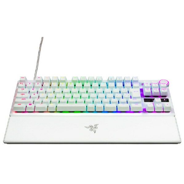 RAZER ゲーミングキーボード Huntsman V3 Pro Tenkeyless JP White Edition RZ03-04981800-R3J1 [RZ0304981800R3J1]