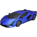 【5/1限定 エントリーで更にポイントUP!】ハピネット 1/24 R/C Lamborghini Sian Blue(ランボルギーニ シアン ブルー) 24R...