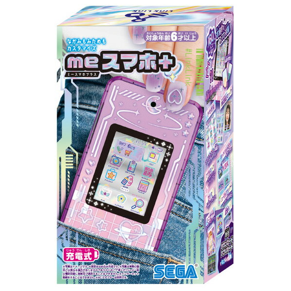 セガフェイブ meスマホ+ エモきゅんパープル MEスマホ+エモキユンパ-プル [MEスマホ+エモキユンパ-プル]のサムネイル