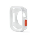 【8/1限定 エントリーで最大P5倍】WEARPLANET Apple Watch 41/40mm用FLUFFY POT ソフトケース マット ホワイト WP2...