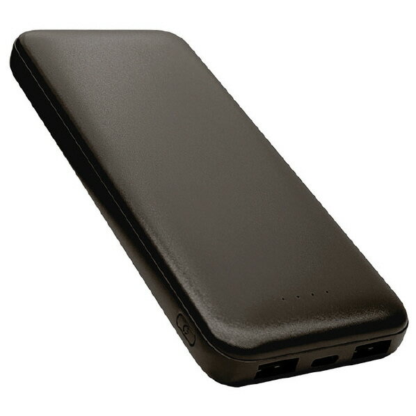 ラスタバナナ PD20W対応 Type-C1ポート/USB2ポート モバイルバッテリー(10000mAh 30cm) チャコールグレー RLI100C20W01...