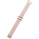 エレコム Apple Watch用 &me ソフトレザーバンド(マグネットタイプ)(42/41/40/38mm) アッシュピンク AW-41BDLMAGPN [...