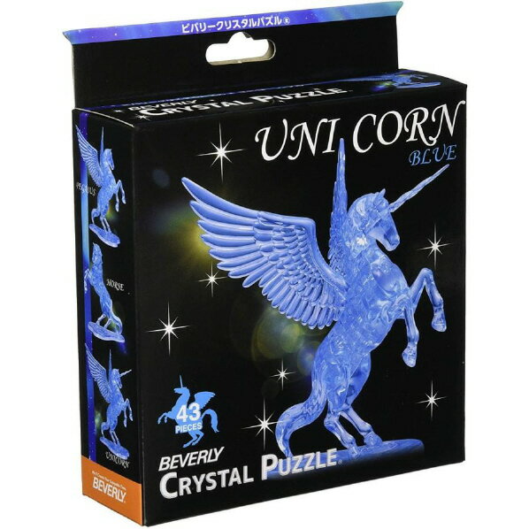 ビバリー クリスタルパズル ユニコーン・ブルー クリスタル50246ユニコ-ンブル- [クリスタル50246ユニコ-ンブル-]