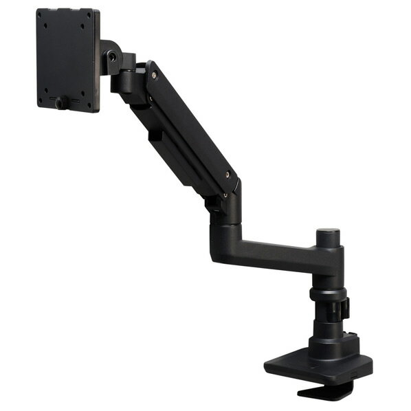 【12/1限定 エントリーで最大P5倍】エレコム ガススプリング式モニターアーム(高耐荷重/1画面/支柱) ブラック DPA-SL09BK [DPASL09BK]