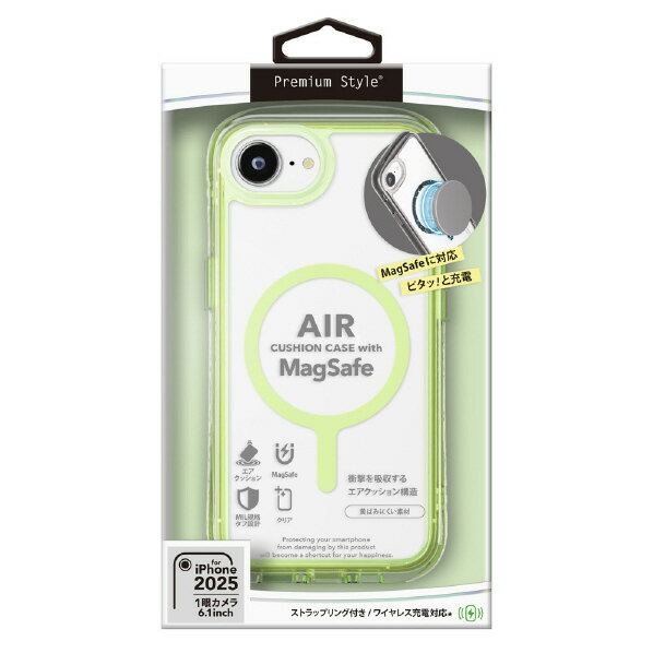 PGA iPhone 16eMagSafeб å󥱡 ͥ󥰥꡼ PG-25KMA06GR [PG25KMA06GR]