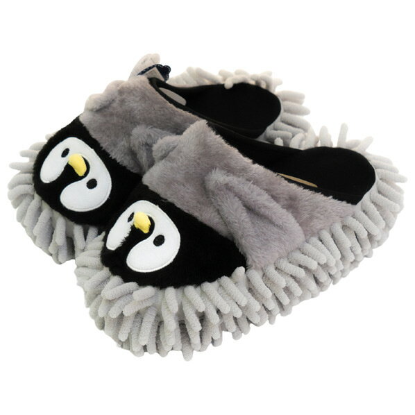 藤栄 アニマルモップスリッパ ハグモッピ ペンギン ハグモツピペンギン [ハグモツピペンギン]