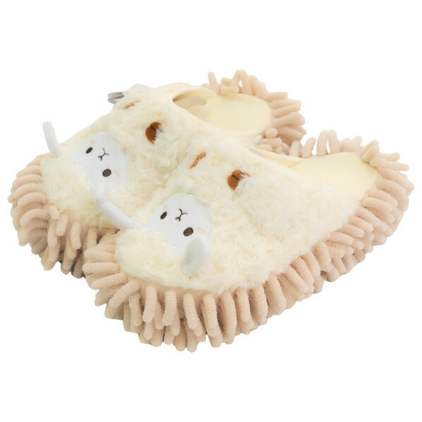 藤栄 アニマルモップスリッパ ハグモッピ ヒツジ ハグモツピヒツジ [ハグモツピヒツジ]