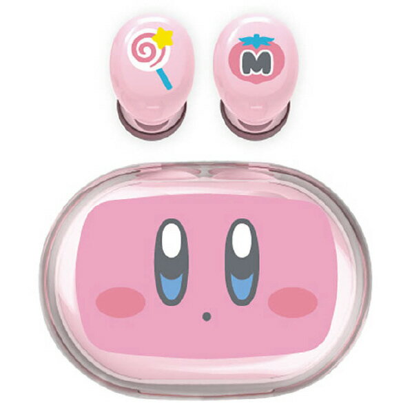 グルマンディーズ 完全ワイヤレスイヤフォン 星のカービィ　カービィ BKBY-16PK [BKBY16PK]【PTOC】のサムネイル