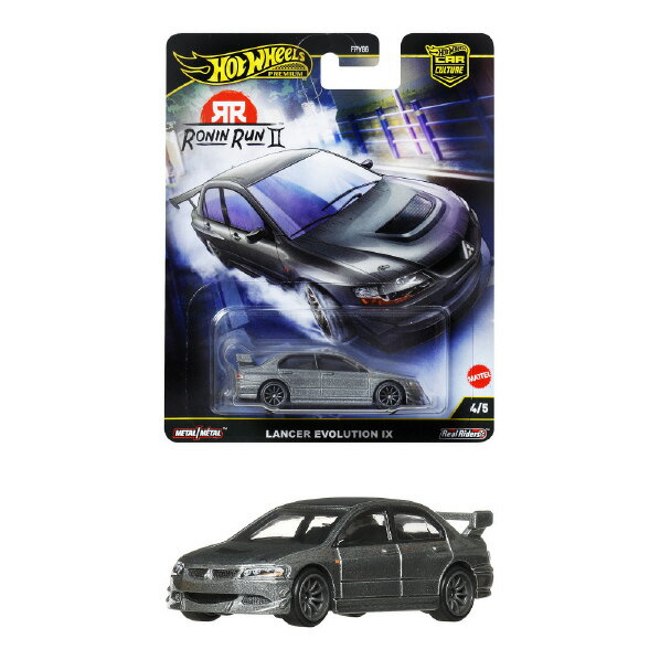 マテル JBK86 ホットウィール カーカルチャー ローニン・ランII ランサー エボリューション IX HWCCランサ-エボリユ-シヨンIX [HWCCランサ-エボリユ-シヨンIX]のサムネイル
