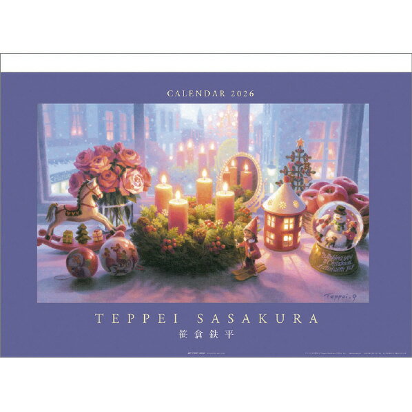 トライエックス カレンダー 2026年版 笹倉鉄平 2026年カレンダー 2026CL509ササクラテツペイ [2026CL509ササクラテツペイ]