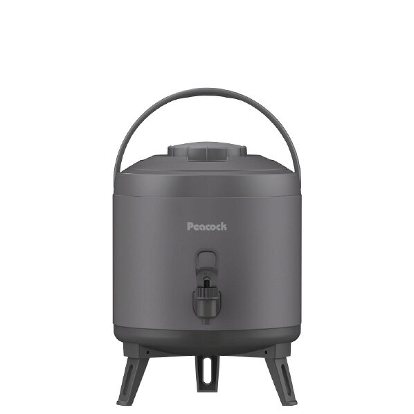 [ピーコック魔法瓶工業 ステンレスキーパー6．1L ダークグレー INJ-60H [INJ60H]] の商品説明●ステンレス製内容器なのでアルカリイオン水・スポーツドリンクなどにも対応。●レバーを手前に引くだけで注水OK。倒す角度により少量注水と連続注水が可能。●内ぶた付きだから、内容物が漏れにくく、安心の二重ぶた構造です。●脚がコンパクトに折りたため、持ち運びに便利です。[ピーコック魔法瓶工業 ステンレスキーパー6．1L ダークグレー INJ-60H [INJ60H]]のスペック●容量:6.1L●口径:約14.8cm●保温効力(6時間):70度以上●保冷効力(6時間):10度以下○返品不可対象商品