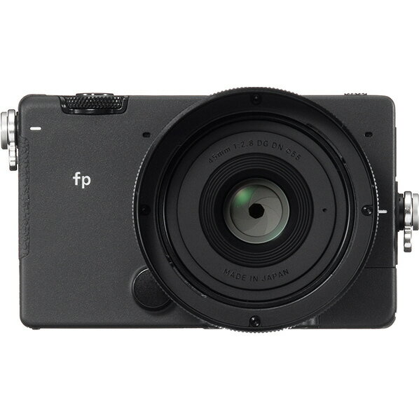 シグマ シグマ デジタル一眼カメラ・45mm F2．8 DG DN レンズキット SIGMA fp ブラック FP&45MM F28 KIT [FP45MMF28KIT]【RNH】【JPSS】