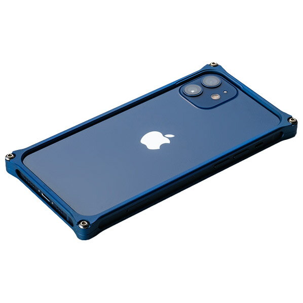 ƥ ޥۥ åɥХѡ for iPhone12mini GILD design ޥåȥ֥롼 GI-429MBL [GI429MBL]