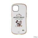 iPhone 13（6.1インチ）用 ハイブリッドケース CAFE ディズニー ミッキーマウス/アイスクリーム 41-935378