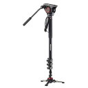 Manfrotto フルード ビデオ一脚 フルード雲台付 XPRO-Monopod 黒 MVMXPRO500 