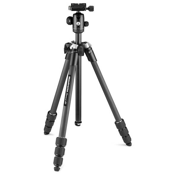 【6/1限定 エントリーで最大P5倍】Manfrotto カーボン4段三脚 MBTキット Element MII 黒 MKELMII4CMB-BH [MKELMII4CMBBH]