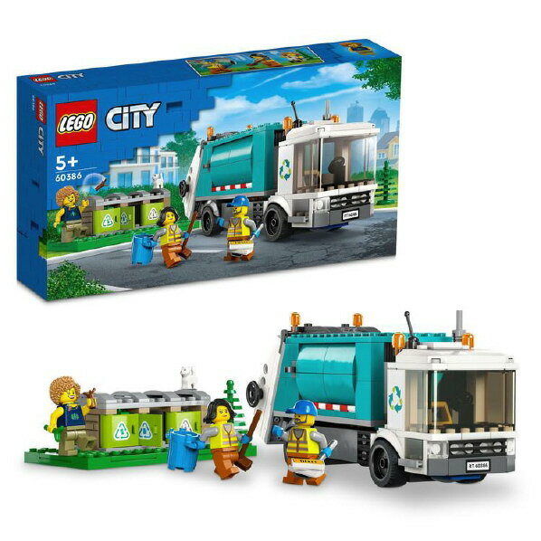 レゴ シティ（売れ筋ランキング） レゴジャパン LEGO シティ 60386 リサイクル回収トラック 60386リサイクルカイシユウトラツク [60386リサイクルカイシユウトラツク]【MYMP】