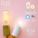 エジソンバルブLEDスマートDUO E26 Wi-Fi電球 エジソンバルブ スマート電球 冷暖調色機能付き 調光 LED電球 AIスピー…