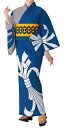 【処分品・反数限定】本絵羽ゆかた(反物) 暴れ熨斗・鹿の子