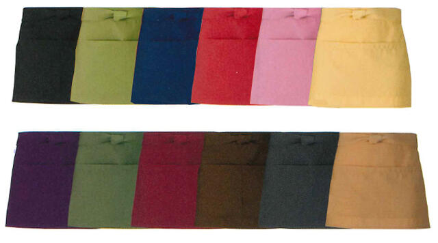 お取り寄せ商品　ショート丈エプロン