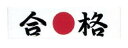 ハチマキ手ぬぐい 合格(3)