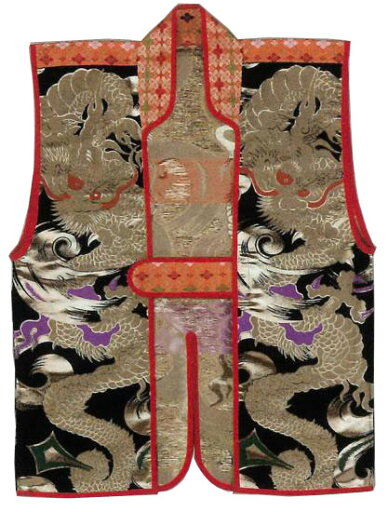 大人が着用できる陣羽織(単衣)黒地に龍 時代劇・武者行列などのイベントやおもてなし隊におすすめ! 大人が着用できる陣羽織(単衣)黒地に龍 時代劇・武者行列などのイベントやおもてなし隊におすすめ!