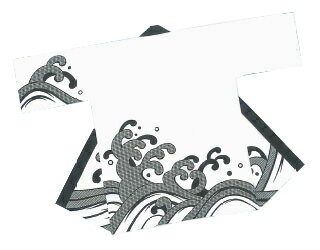 特大長半纏(長法被)【荒波】 特大長半纏(長法被)【荒波】