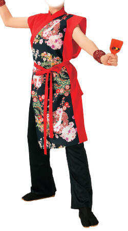 よさこいコスチューム(ジュニア)　松竹梅・鶴雪輪