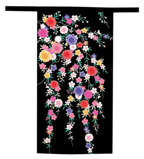 よさこい前掛 しだれ桜 よさこい前掛 しだれ桜