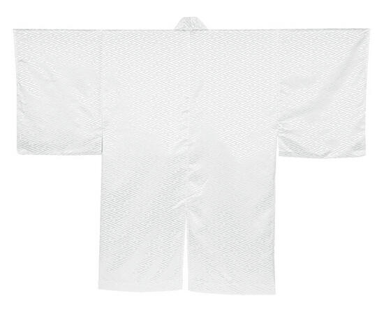 袴下着物・男単衣　白