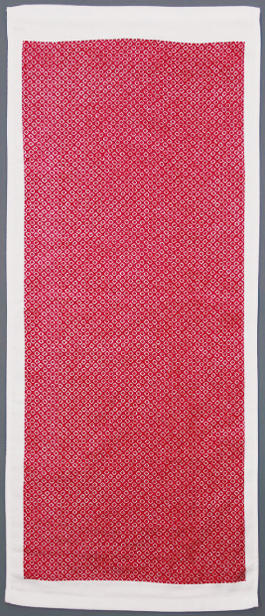 フェイスタオル　OBORON 【鹿の子赤/かのこあか】