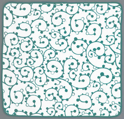 樂天商城 - タオルハンカチ　OBORON 【蛸唐草/たこからくさ】