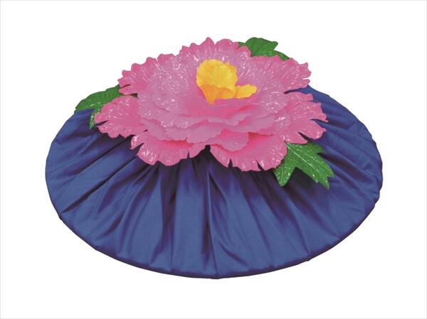 Rakuten - 花笠（青）直径約34cm [はながさ 花笠音頭 花笠まつり 八木節 菅笠 すげ笠 すげがさ 和笠 祭 時代劇 9210]