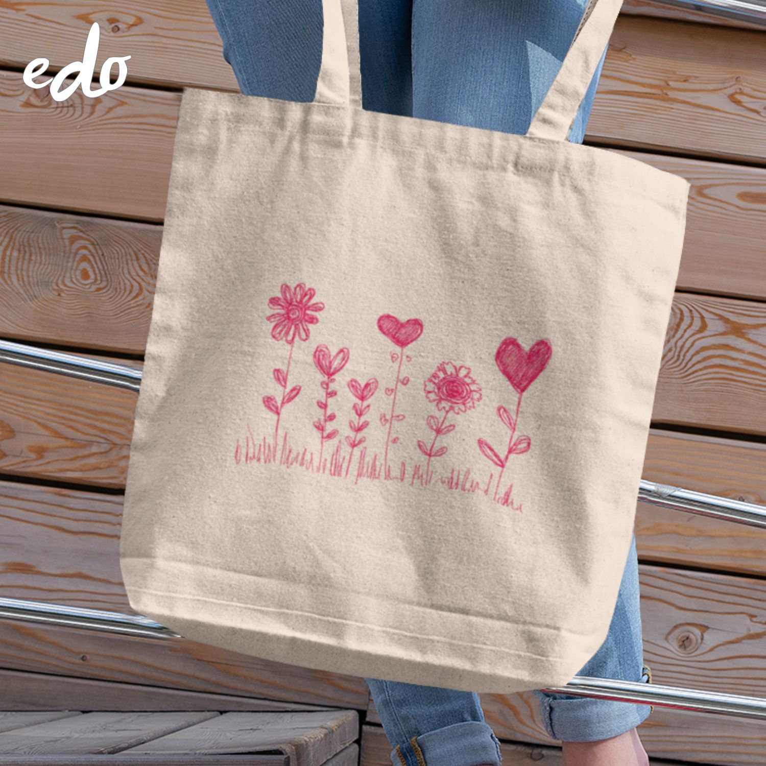 おしゃれなトートバッグ 「子どもの心」 キャンバストートバッグ 帆布 ギフト包装可 バッグ エコバッグ A4 レディース メンズ 通勤 通学 買い物 プレゼント 丈夫 軽い マチあり