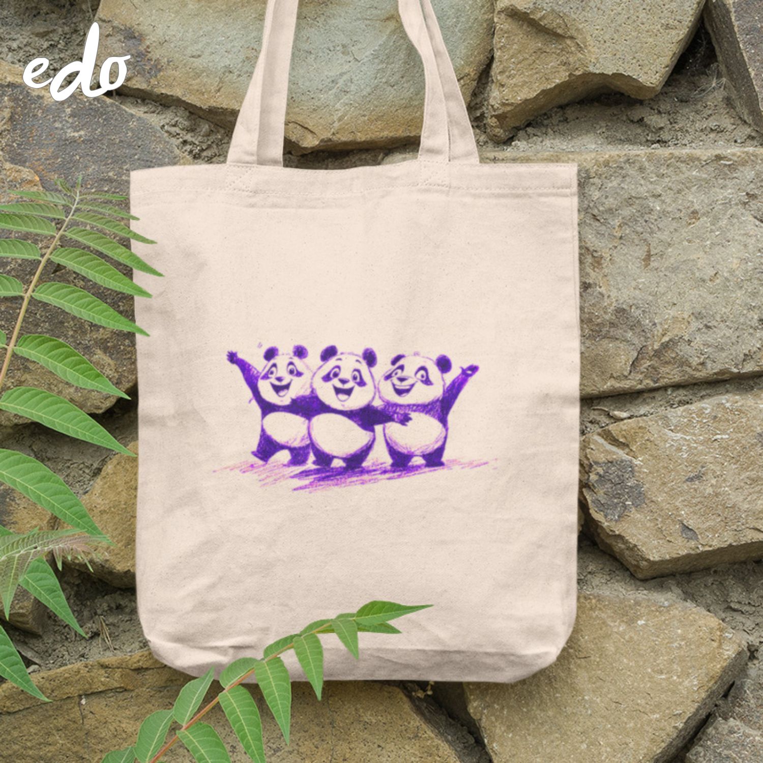 おしゃれなトートバッグ「パンダのト...