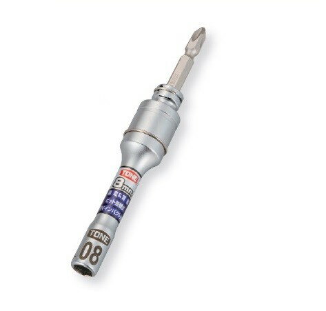 樂天商城 - TONE 2BNU-08 差替式ユニバ−サルビットソケット 二面幅寸法8mmストレ−トと首振りの2通りの使い方が可能 新品 2BNU08トネ 純正品