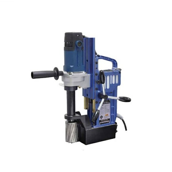 日東工器製の携帯式磁気応用穴あけ機”アトラエ−ス”のA-5500です。 特徴 ●幅広い応用力 　手動操作で思いままの穴あけ。 ●高い安全性 ・停電やコードの断線時、モ−タの再起動防止 ・マグネット断線時、モータの起動防止 ●優れた実用性 　自動給油機構搭載 ●ストローク長最大105mm 　貫通深穴あけに最適！　 ●最大穴径：φ55mm ●最大板厚：75mm ●軽　量：17.5kg 仕様 ●電　源　　　　　　　　　：AC100V（50/60HZ） ●電気ドリル部 ・定格消費電力　　　　　　：1,010W ・定格電流　　　　　　　　：10A ・無負荷回転速度　　　　　：520回転/分 ●マグネット消費電力　　　：40W ●穴あけ能力 ・ジェットブロ−チワンタッチタイプ 　　　　　　　　　　　35L：穴径φ17.5〜φ40（板厚9〜35mm） 　　　　　　　　　　　50L：穴径φ17.5〜φ55（板厚9〜50mm） 　　　　　　　　　　　75L：穴径φ17.5〜φ55（板厚9〜75mm） ・ハイブロ−チワンタッチタイプ 　　　　　　　　　　　25L：穴径φ18〜φ35（板厚9〜25mm） ●マグネット吸着最小板厚　：9mm ●最大ストローク長　　　　：105mm ●マグネット最大磁力　　　：10,000N[1,020kgf] ●マグネット寸法　　　　　：86（幅）x170（長さ）mm ●キャブタイヤコード　　　：5m ●本体質量　　　　　　　　：17.5kg ●本体寸法　　　　　　　　：幅197mm×高さ399mm×横432mm 標準付属品でパイロットピンA2・A3：各1本、六角棒スパナ3mm：1本、六角棒スパナ4mm：1本、 六角棒スパナ5mm：1本、スパナ8×10mm：1本、切削油0.5L：1缶、チェ−ン：1本、 工具箱：1箱、ハンドル棒：3本、サブハンドル：1本、チップブレーカ：1個付です。 （刃物は別売です。） 是非宜しくお願い致します！ ご注意！ ●刃物は別売です。 ●こちらの商品は、商品代引き便での発送は取り扱いしておりません。 ●大型商品は運送会社が個人宛てには発送してくれなくなりましたので、 　法人名義をお持ちの場合は法人名を連絡してください。 　なお、法人名義をお持ちでない場合は、○○商店等の名義で発送させていただきます。 　この点はご了承願います。 メーカー希望小売価格はメーカーカタログに基づいて掲載しています弊社へのお問い合わせ、こんな物を出品して欲しいというご要望やご希望、 またはカタログ請求をして頂く場合にも ここからメ-ルでお気軽にお問い合わせ下さい。