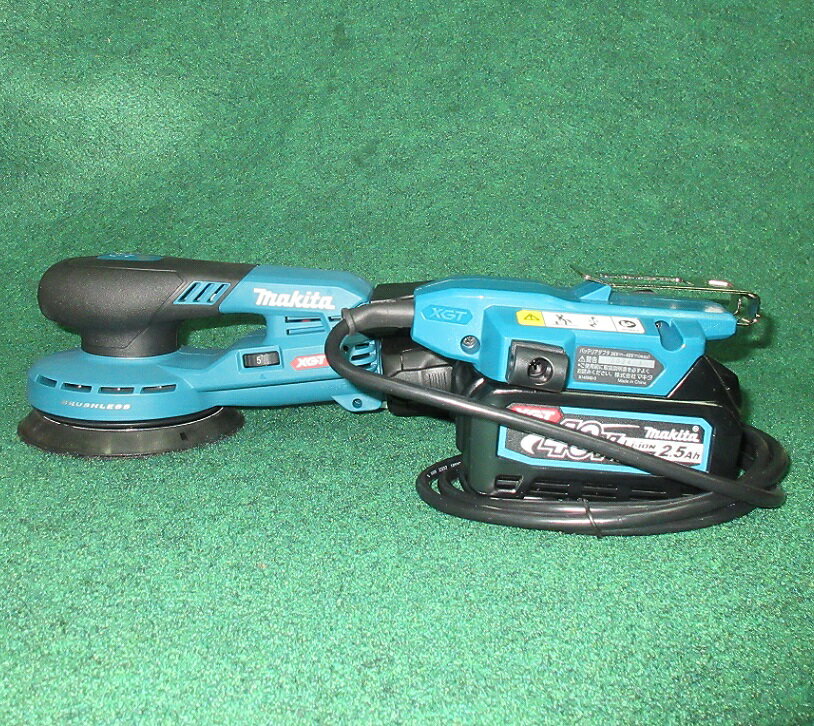 マキタ BO001CGZ +A-77394+BL4025 x2+DC40RA 40Vmax 充電式ランダムオービットサン...