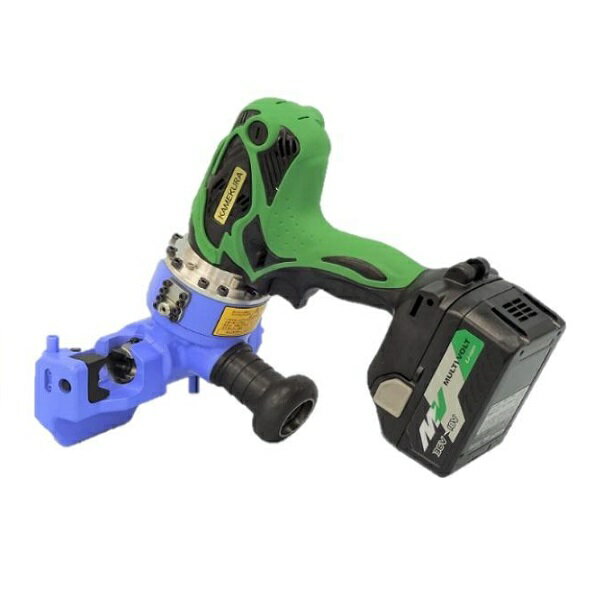 亀倉精機 DW-408B コードレスハードカッター 全ネジカッタ W1/2 W3/8 M10 M12のステンレス全ねじ対応 マルチボルト蓄電池x1個 + 充電器付セット 新品 代引不可 DW408B カメクラ 純正品