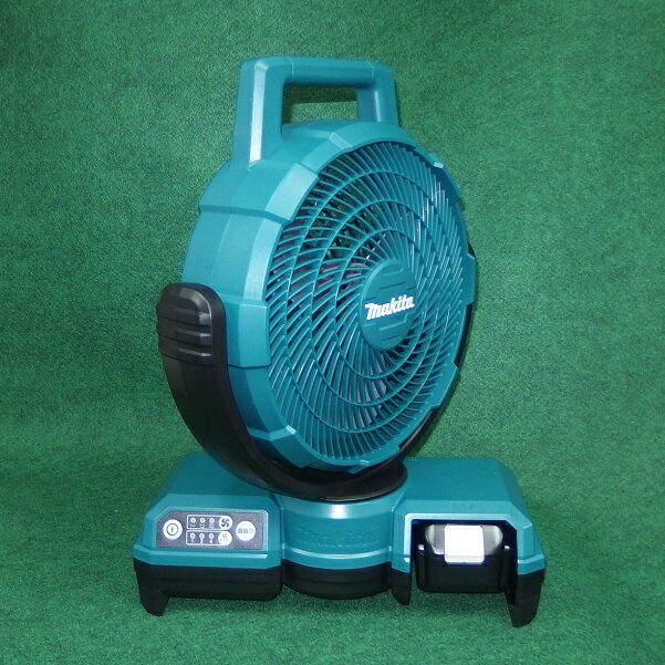 マキタ CF203DZ + BL1830B + DC18WC 18V自動首振機能付充電式ファン 羽根径235mm 3.0Ahバッテリ・充電器付セット 青 マキタ 扇風機 新品 風速アップ 純正品 2