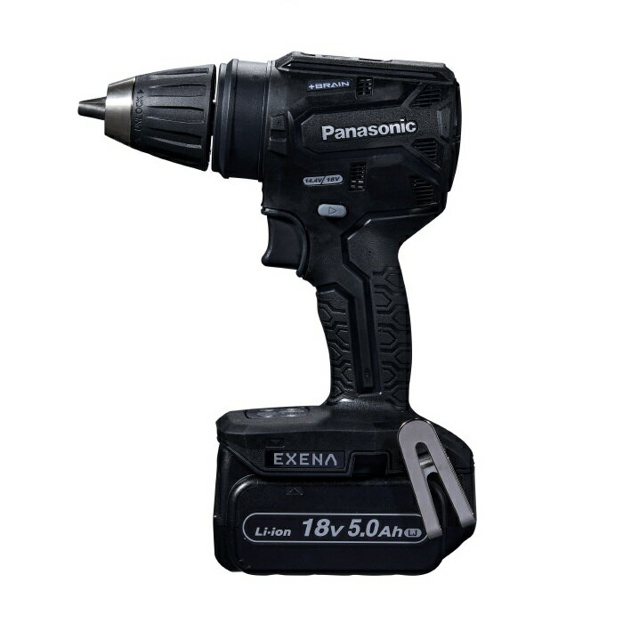 パナソニック EZ1DD4J18D-B 18V充電ドリルドライバー 5.0Ah電池パックx2個+充電器...